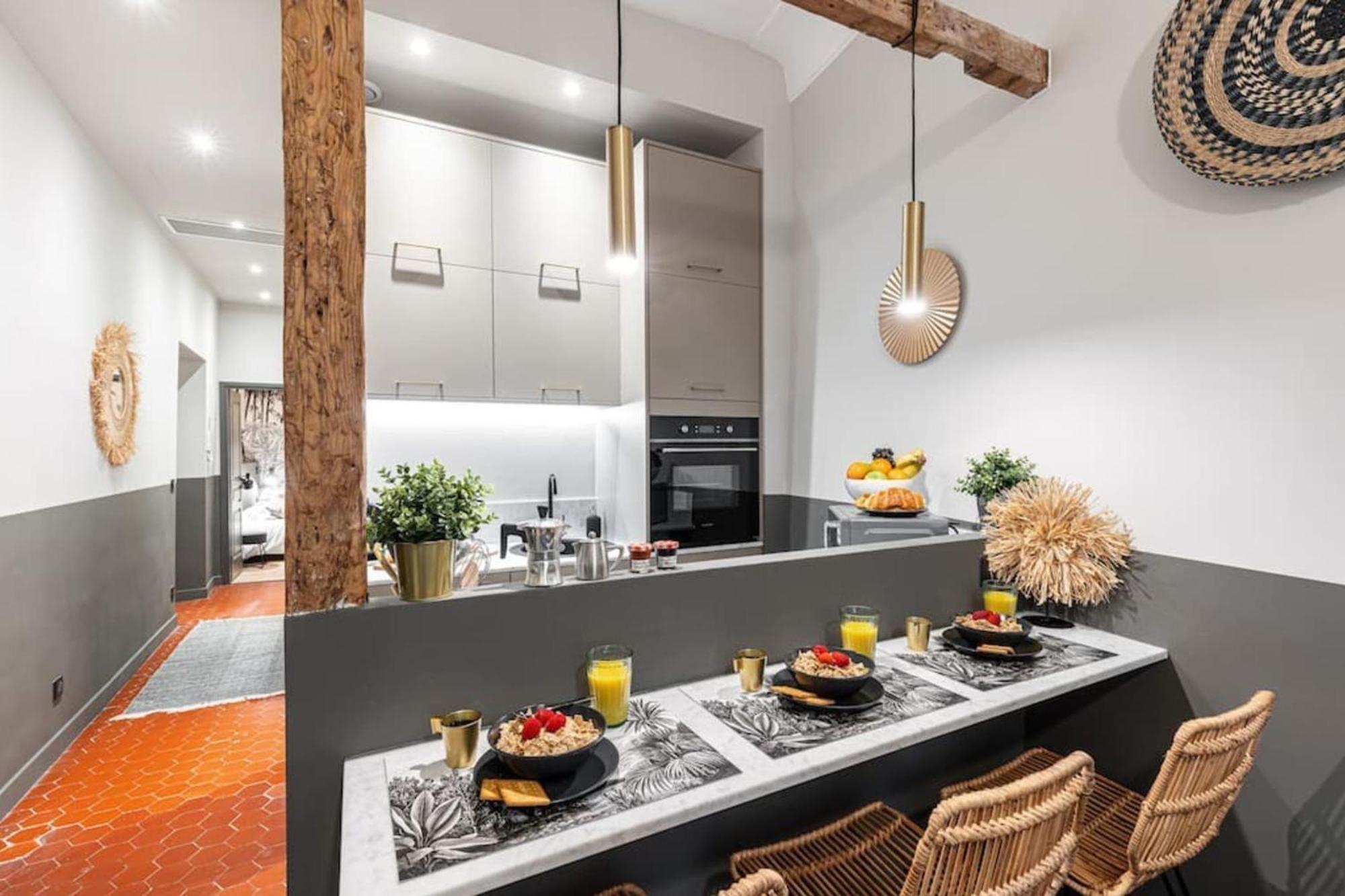 La Croix - Old Town Modern Apartment - 2 Bedrooms 니스 외부 사진